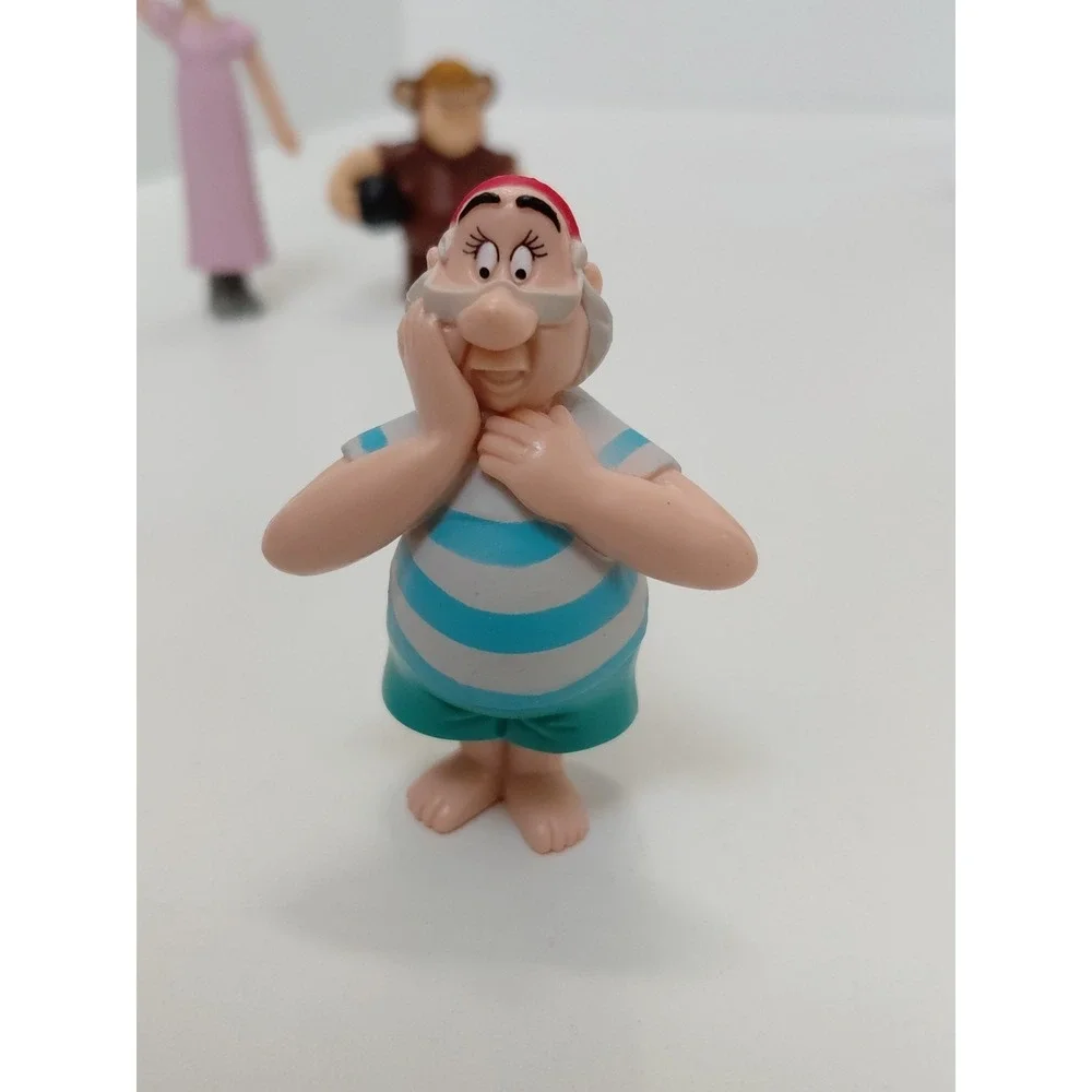 McDonalds 3 PVC figure SMEE JANE & CUBBY from‎ Peter Pan Neverland Pirate ship